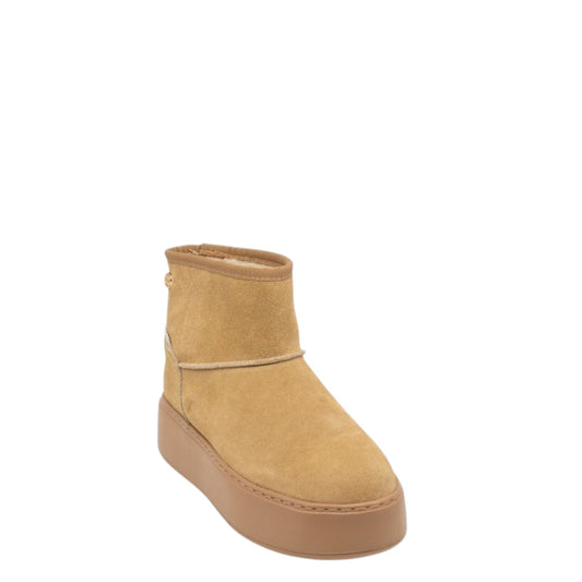 Stivaletti donna "Janet&Janet" J-352 Collezione Autunno/Inverno con cinturino - Tan