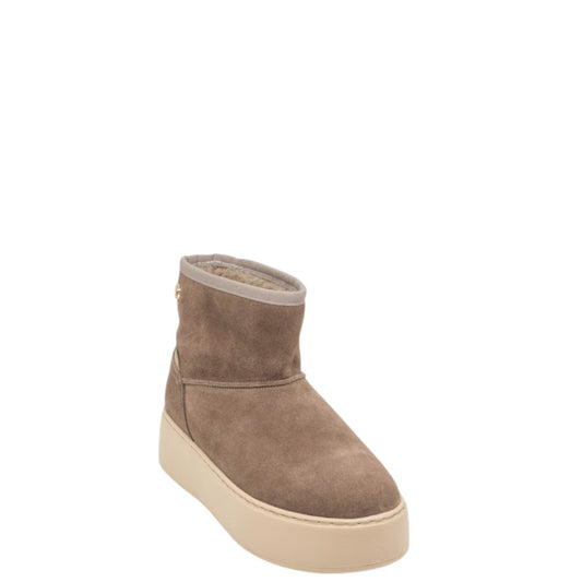 Stivaletti donna "Janet&Janet" J-352 Collezione Autunno/Inverno con cinturino - Tortora multi