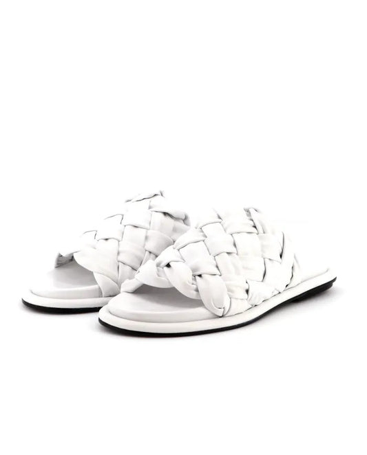 Ciabatte donna "Janet&Janet" J-163 Collezione Primavera/Estate 2026 - Bianco