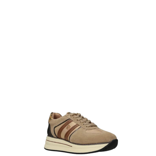 Sneakers donna "Keys" K-11291 Collezione Autunno/Inverno - Beige e Leopardato Multi