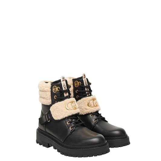 Anfibi donna "Liu Jo" RUMI 40 Collezione Autunno/Inverno - Nero