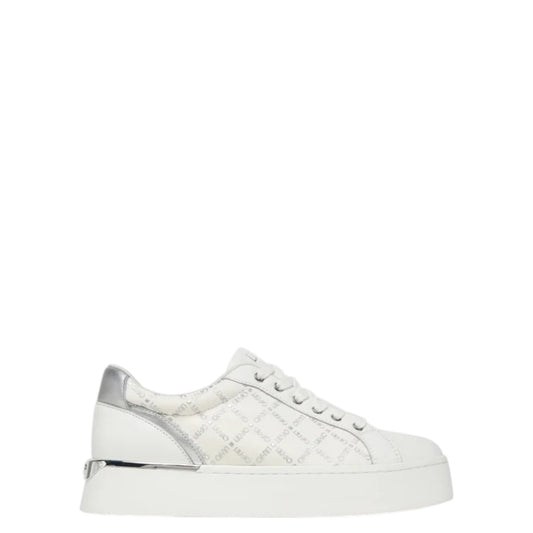 Sneakers donna "Liu Jo" Pretty 06 Collezione Primavera/Estate 2026  - Bianco e argento