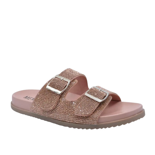 Ciabatte donna "Menbur" 24756 Collezione Primavera/Estate 2026 - Oro e Rosa Nude