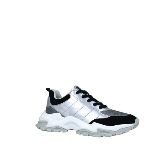 Sneakers donna "Menbur" 25753* Collezione Primavera/Estate 2026 - Nero e Argento