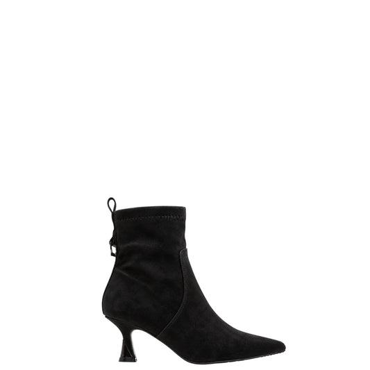 Tronchetti donna "Braccialini" B26 Collezione Autunno/Inverno Nabuk - Nero