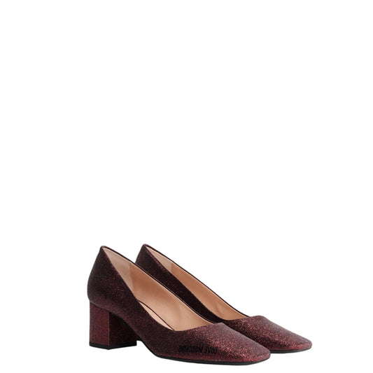 Décolleté donna "Love Moschino" JA10375G1NJJ0556 Collezione Autunno/Inverno con glitter - Bordeaux