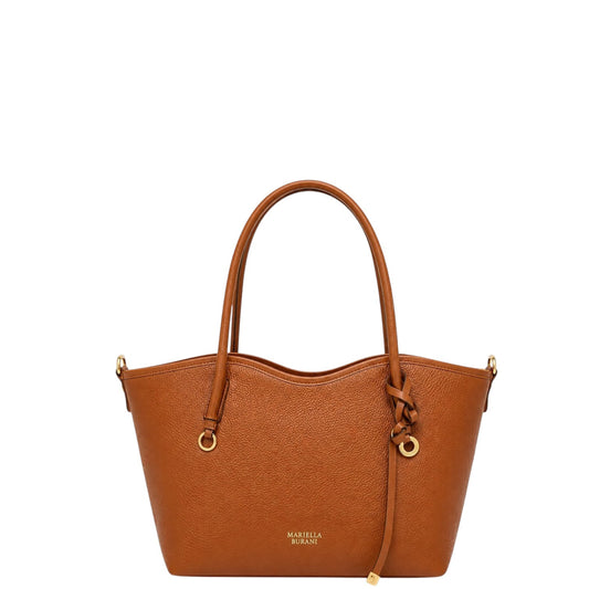 Borsa a spalla donna "Mariella Burani" VC2027# Collezione Autunno/Inverno con tracolla - Cuoio