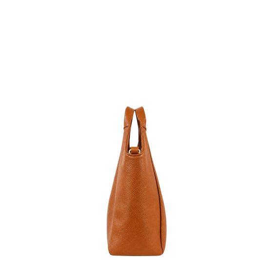 Borsa a mano donna "Mariella Burani" VC2023# Collezione Autunno/Inverno con tracolla - Cuoio