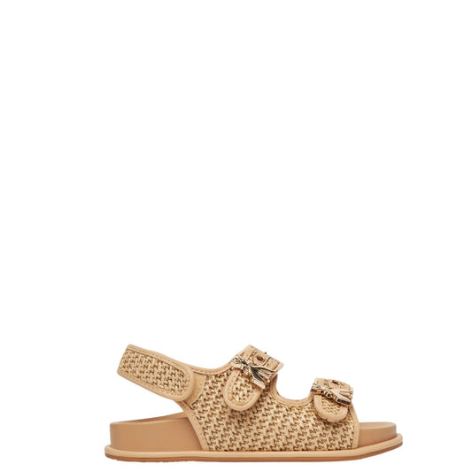 Sandali donna "Patrizia Pepe" PPJ336 Collezione Primavera/Estate 2026 - Beige Rafia