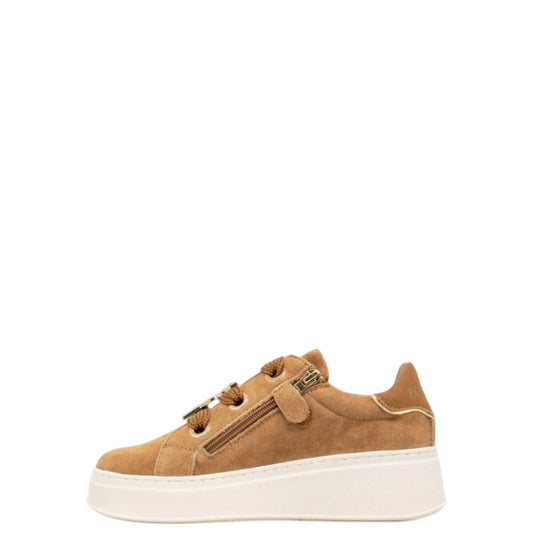 Sneakers donna "Patrizia Pepe" PPJ855 Collezione Autunno/Inverno - Camel