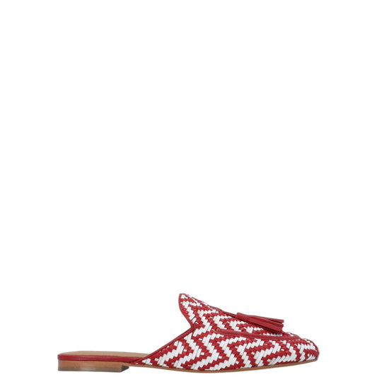 Sabot donna "AltraOfficina" AO0405X Collezione Primavera/Estate - Rosso e Bianco