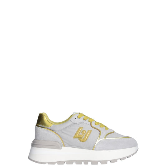 Sneakers donna "Liu Jo" S1025 Collezione Primavera/Estate 2026  - Grigio e Giallo