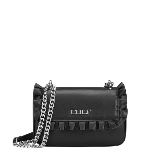 Borsa donna "Cult" X06.002 Collezione Autunno/Inverno 2025/2026 - Nero