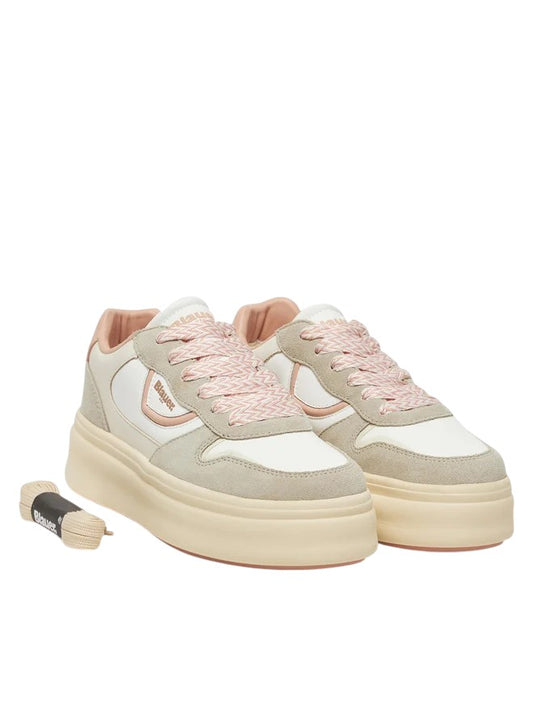 Sneakers donna "Blauer" S5EMERY03/LES Collezione Autunno/Inverno 2025/2026 - Nude Multi