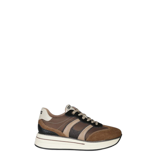 Sneakers donna "Keys" K-11290 Collezione Autunno/Inverno - Marrone e Beige