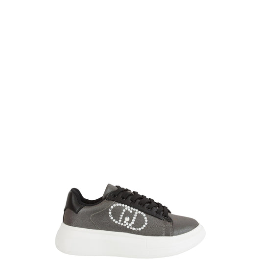 Sneakers donna "Liu Jo" BABOL 01 Collezione Autunno/Inverno - Canna di fucile e Nero