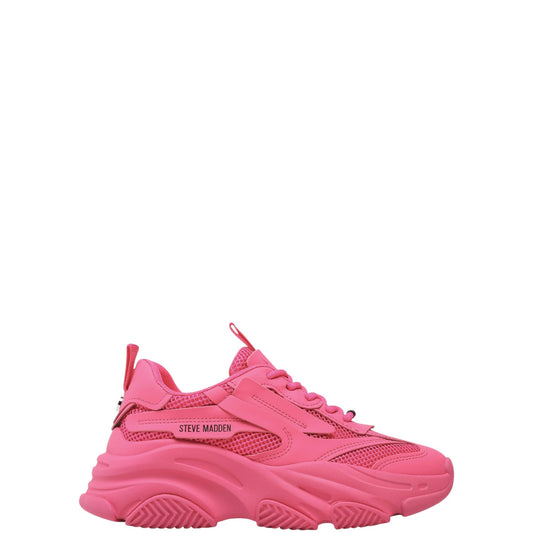 Sneakers donna "Steve Madden" POSSESSION  Collezione Primavera/Estate 2026 - Rosa e Fucsia Fluo
