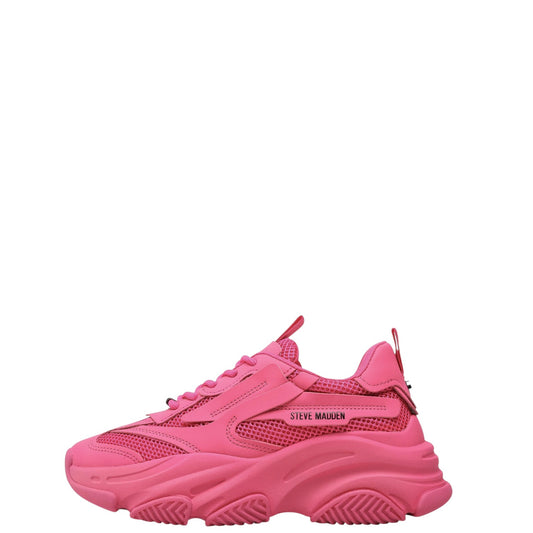 Sneakers donna "Steve Madden" POSSESSION  Collezione Primavera/Estate 2026 - Rosa e Fucsia Fluo