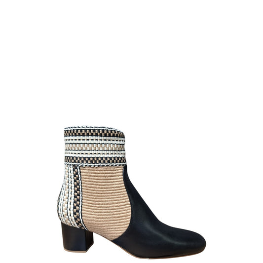 Tronchetti donna "Antolina Paris" GAELE.086 Collezione Autunno/Inverno 2025/2026 - Nero e Camel Multi