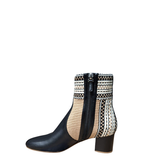 Tronchetti donna "Antolina Paris" GAELE.086 Collezione Autunno/Inverno 2025/2026 - Nero e Camel Multi