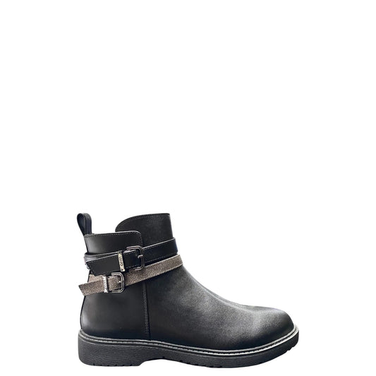 Stivaletti donna "Liu-Jo" PAT 237 Collezione Autunno/Inverno 2025/2026 - Nero