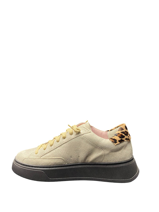 Sneakers donna “Patrizia Pepe” PPJ608 Collezione Autunno/Inverno 2025/2026 – Beige polvere