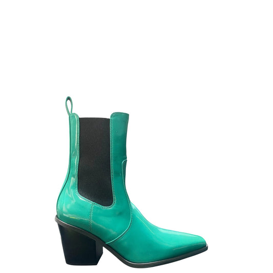 Tronchetti donna "Antolina" AN14021.061 Collezione Autunno/Inverno 2025/2026 - Verde smeraldo