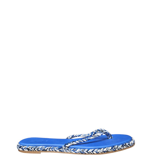 Infradito donna "Antolina" ELEONOR.052 Collezione Primavera/Estate 2026 - Blu multi