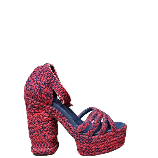 Sandali donna "Antolina" REMEDIOS.020 Collezione Primavera/Estate 2026 - Rosso multi