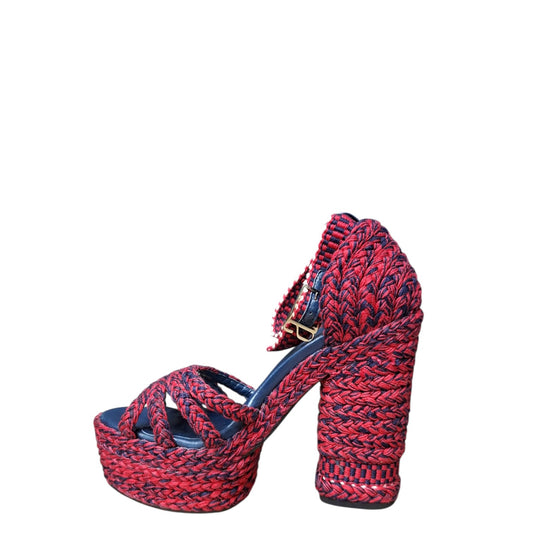 Sandali donna "Antolina" REMEDIOS.020 Collezione Primavera/Estate 2026 - Rosso multi