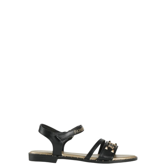 Sandali donna "Patrizia Pepe" PPJ227 Collezione Primavera/Estate 2026 - Nero e Platino