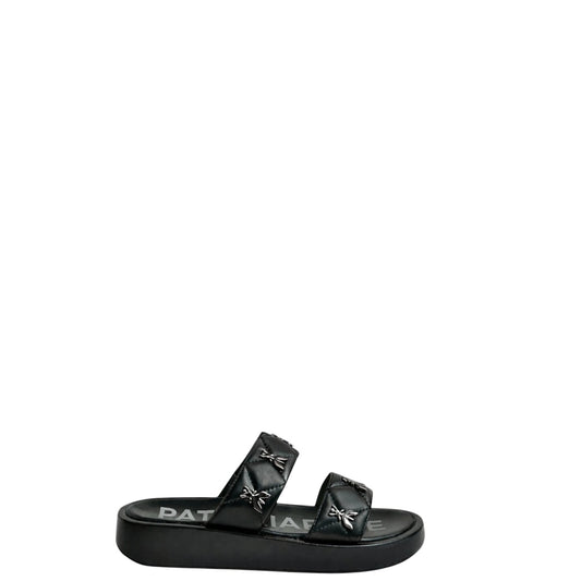 Sandali Slides donna "Patrizia Pepe" PPJ176 Collezione Primavera/Estate 2026 - Nero