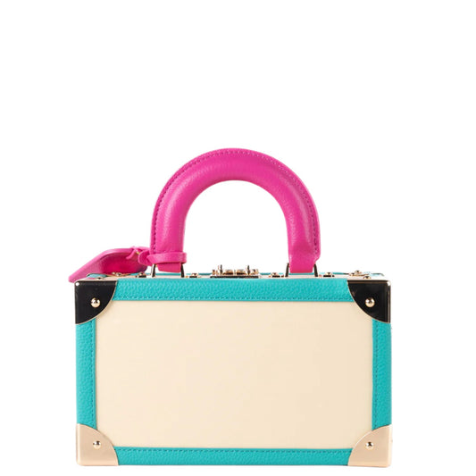 Borsa donna a mano e tracolla "Dubeliè" Cathy CS01 Collezione Primavera/Estate 2026 - Giallo Multi