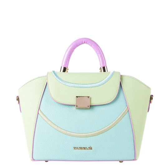 Borsa donna a mano e tracolla "Dubeliè" Ginevra CS18 Collezione Primavera/Estate 2026 - Tiffany Multi