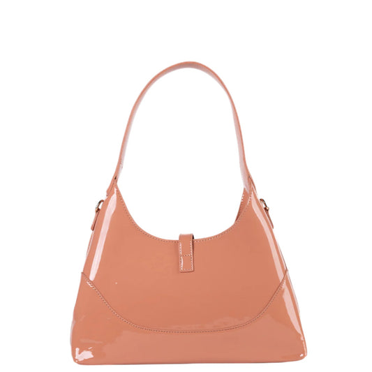 Borsa donna a spalla e tracolla "Dubeliè" Selena CS32 Collezione Primavera/Estate 2026 - Pesca