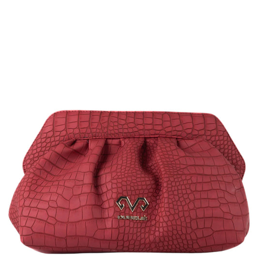 Borsa donna a mano e tracolla "Dubeliè" Coco CS13 Collezione Primavera/Estate 2026 - Vino