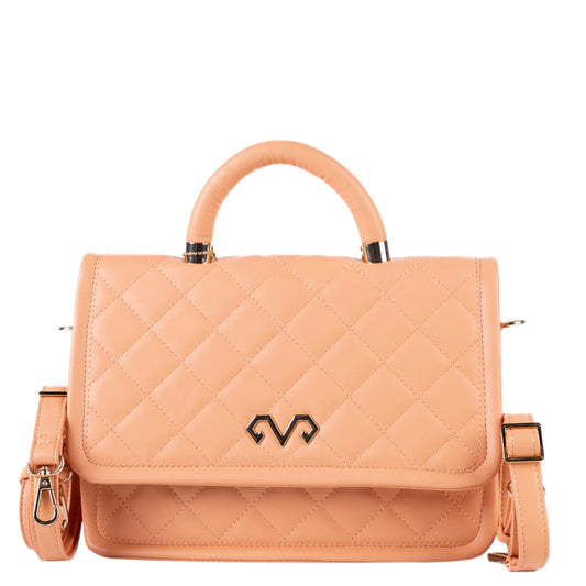 Borsa donna a mano e tracolla "Dubeliè" Dea CS08 Collezione Primavera/Estate 2026 - Salmone
