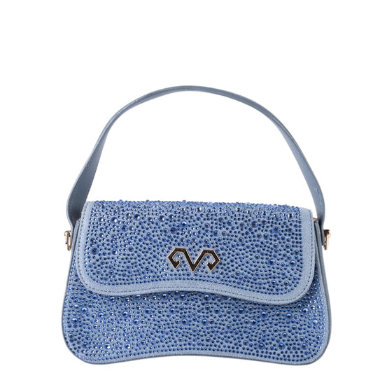 Borsa donna a mano e tracolla "Dubeliè" Lola CS03 Collezione Primavera/Estate 2026 - Azzurro Polvere