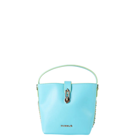 Borsa a mano donna "Dubeliè" Maite CS30 Collezione Primavera/Estate 2026 con tracolla - Turchese