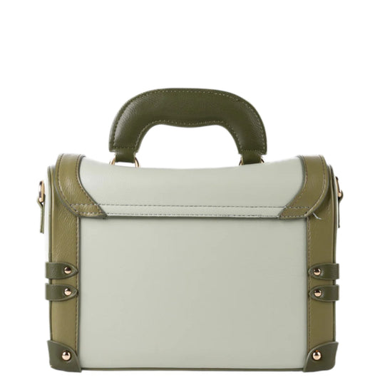 Borsa donna a mano e tracolla "Dubeliè" Andromeda CS02 Collezione Primavera/Estate 2026 - Verde