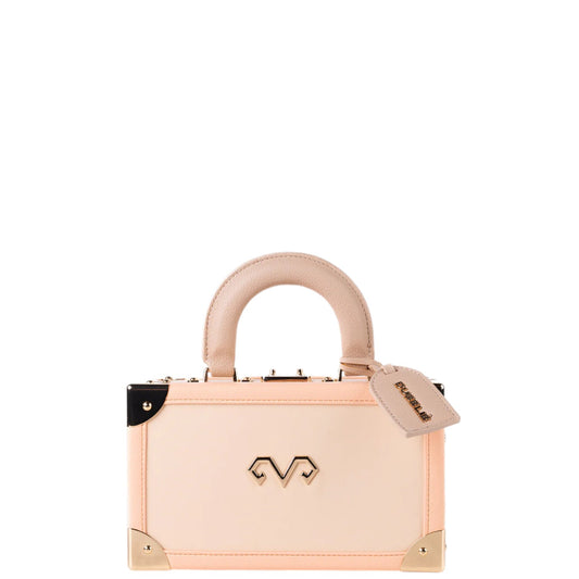 Borsa a mano donna "Dubeliè" Cathy CS01 Collezione Primavera/Estate 2026 con tracolla - Pesca Multi