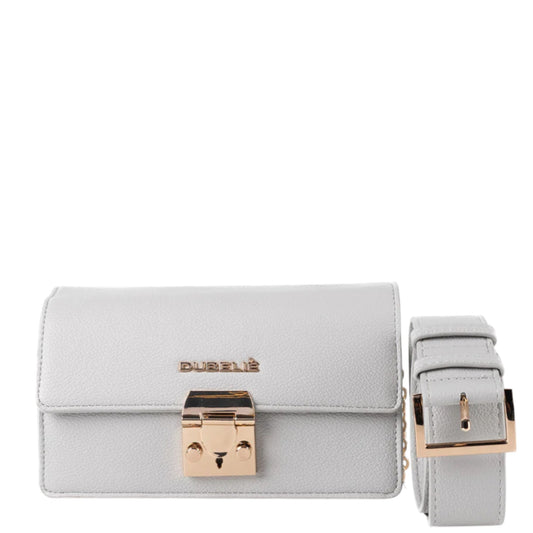 Cintura donna con pochette "Dubeliè" Nina CS-25 Collezione Primavera/Estate 2026 - Grigio Perla