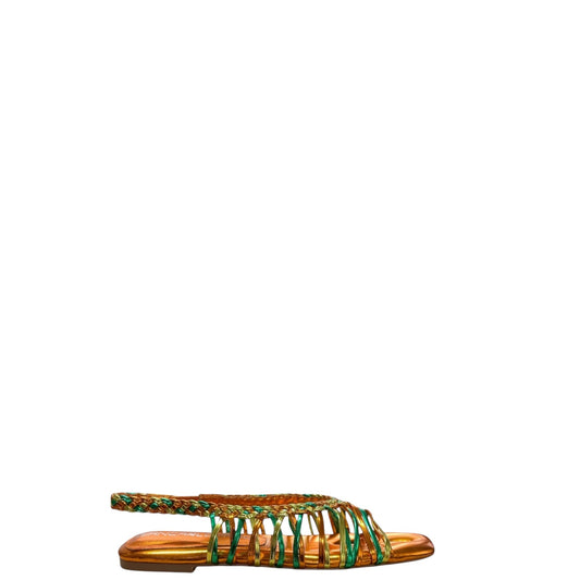 Sandali donna "Giancarlo Paoli" Art.579 Collezione Primavera/Estate 2026 - Arancione Multi
