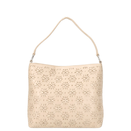 Borsa donna a spalla e tracolla "Cult" Nina X41.003 Collezione Primavera/Estate 2026 - Sabbia
