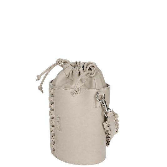 Borsa donna a spalla e tracolla"Cult" Yoko X06.005 Collezione Primavera/Estate 2026  - Tortora