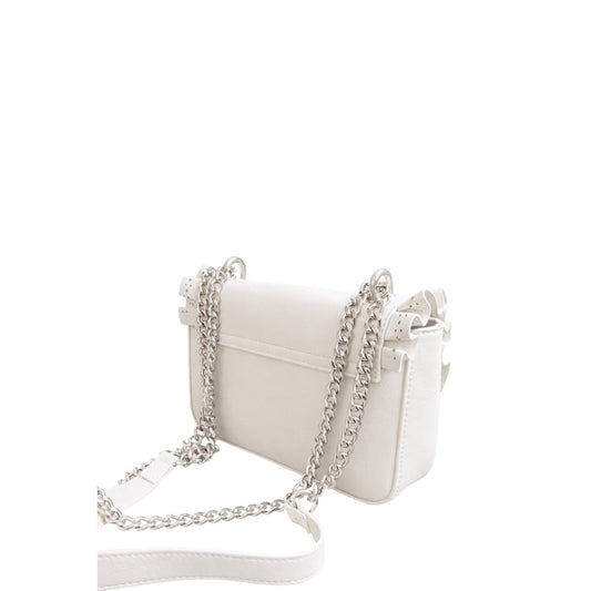 Borsa donna a spalla e tracolla"Cult" Yoko X06.001 fori Collezione Primavera/Estate 2026 - Crema