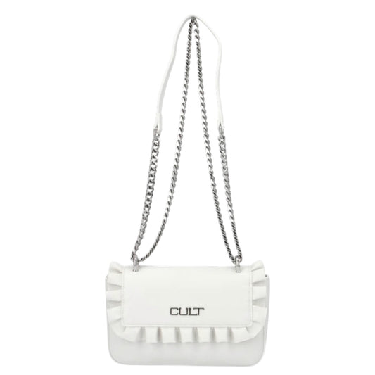 Borsa donna a spalla e tracolla"Cult" Yoko X06.001  Collezione Primavera/Estate 2026 - Crema