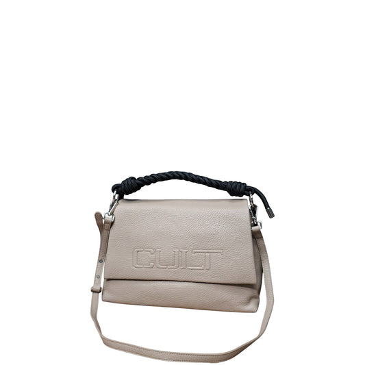 Borsa a mano e tracolla donna "Cult" X35.002 Collezione Autunno/Inverno 2025/2026 - Sabbia