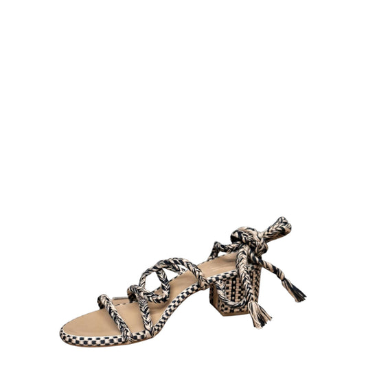 Sandali donna "Antolina" FINA.077 Collezione Primavera/Estate 2026 - Camel e Nero