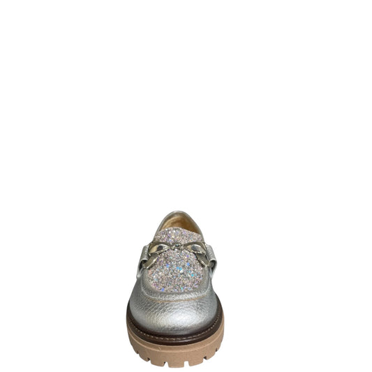 Mocassini donna "Patrizia Pepe" P537 Collezione Primavera/Estate 2025 - Argento